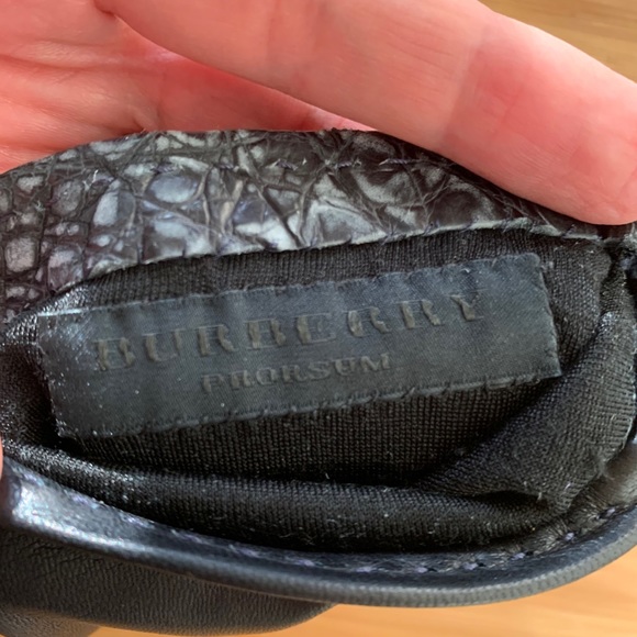 NWT BURBERRY PRORSUM $1295 PYTHON GLOVES SZ 7 - Picture 7 of 11